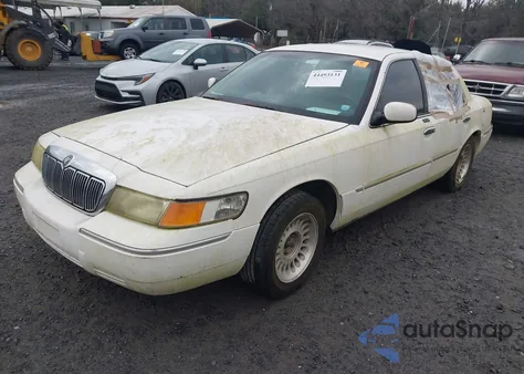 2001 Mercury Grand Marquis Ls z USA, uszkodzony, nr VIN 2MEFM75W81X625297